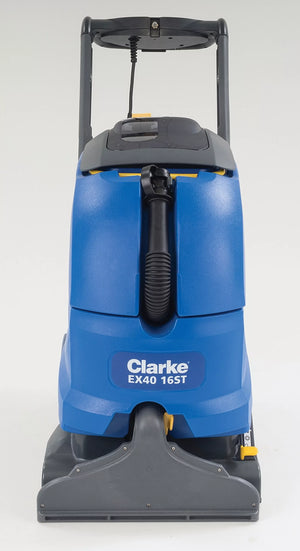 Clarke EX40 16ST & 18LX, Carpet Extractor, 9 or 12 Gallon, 16 or 18", Self Contained, Pull Back