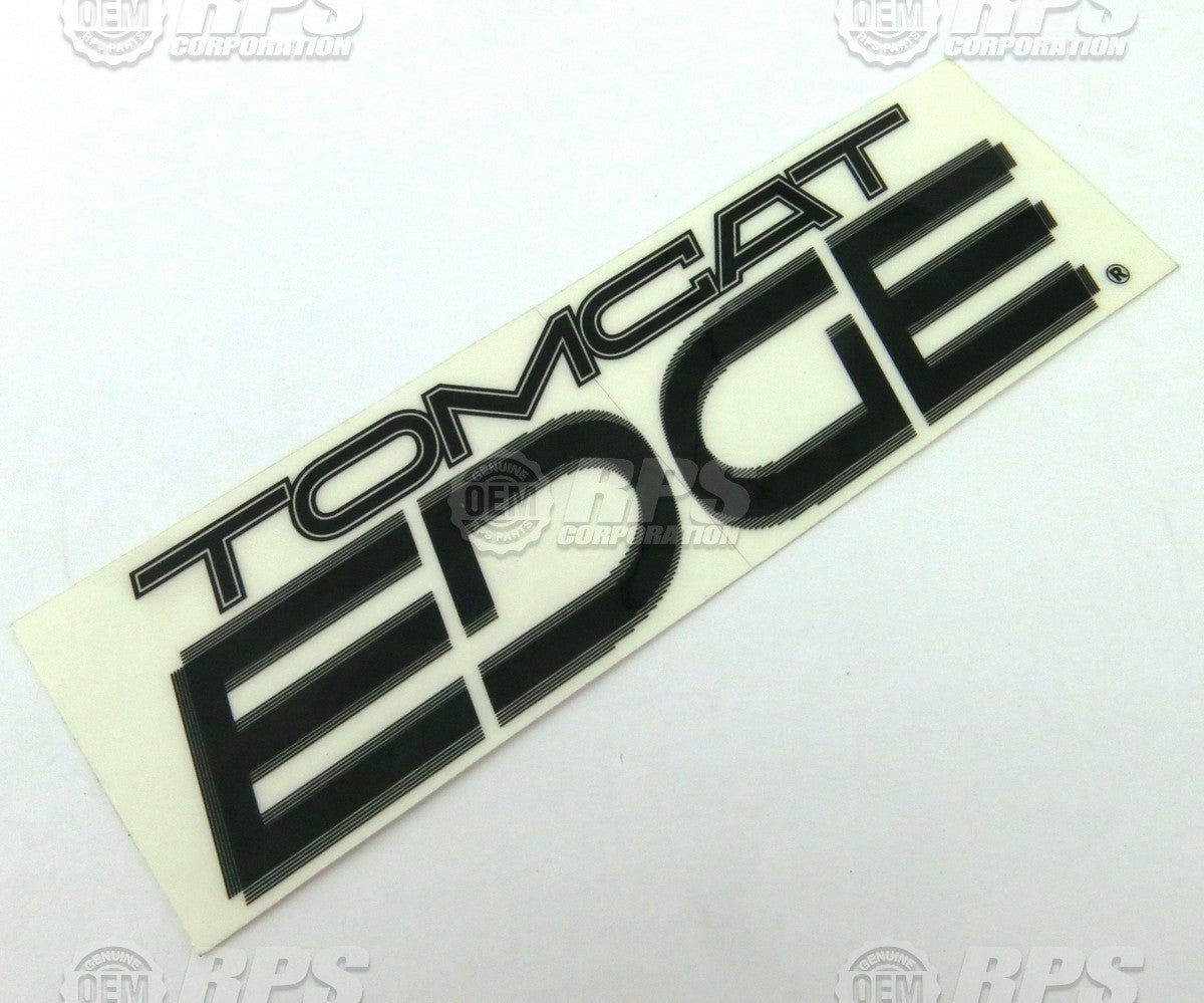 FactoryCat/Tomcat EDGE-7203, Decal, Edge, 5.5", Blk, Tomcat