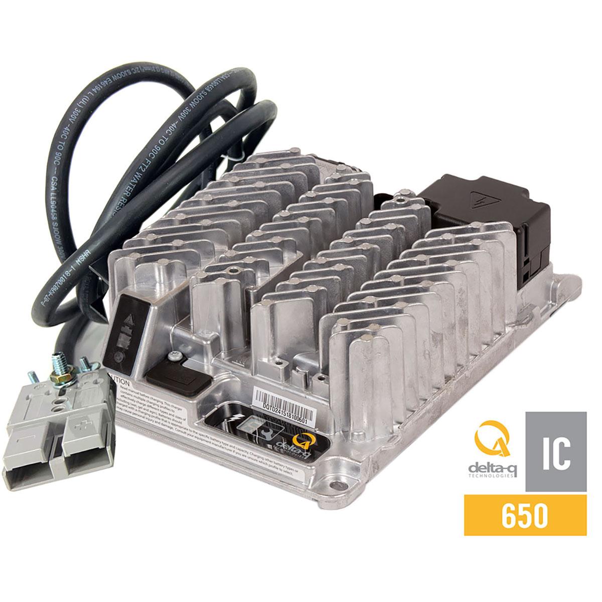 Delta-Q Ic650 Charger 36 Volt, 18 Amp, Includes 50 Amp Gray Dc Cord Ê_Delta-Q Ic Series Battery Charger User Manual