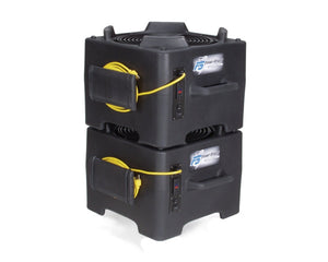 Powr-Flite F5, Air Mover, 1/4 HP, 3000 CFM, Stackable, Daisy Chain, Built in GFCI, 2.2 AMPs,