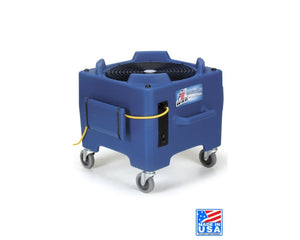 Powr-Flite F6 Downdraft, Air Mover, 1/4 HP, 3500 CFM, Stackable, Daisy Chain, Built in GFCI, 360 Degree Air Flow, 50lbs, 3.3 AMPs
