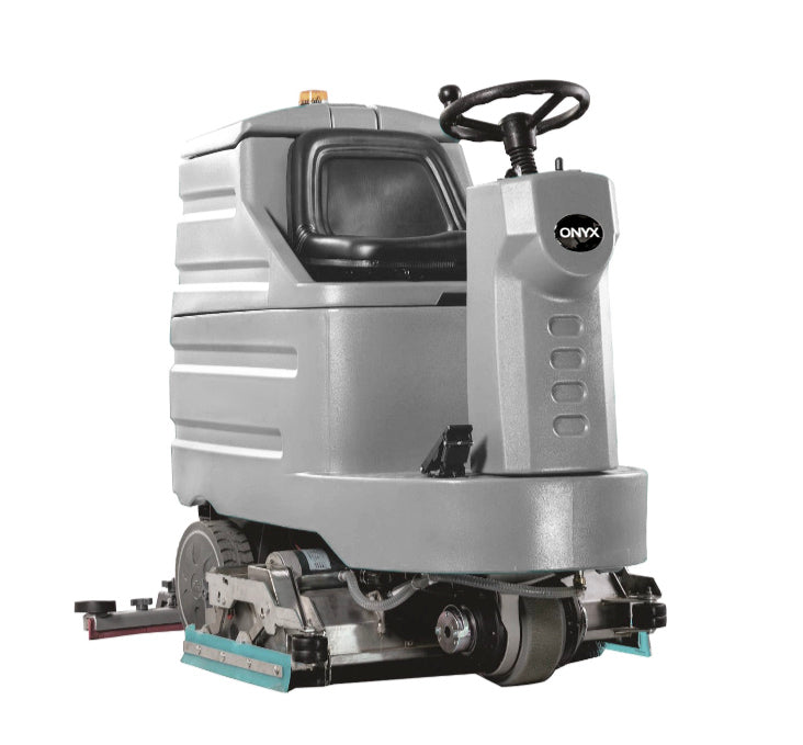 Onyx RX30C | Floor Sweeper-Scrubber | 30" | 25 Gallon | Ride On | Battery | Cylindrical | 3 Year Warranty
