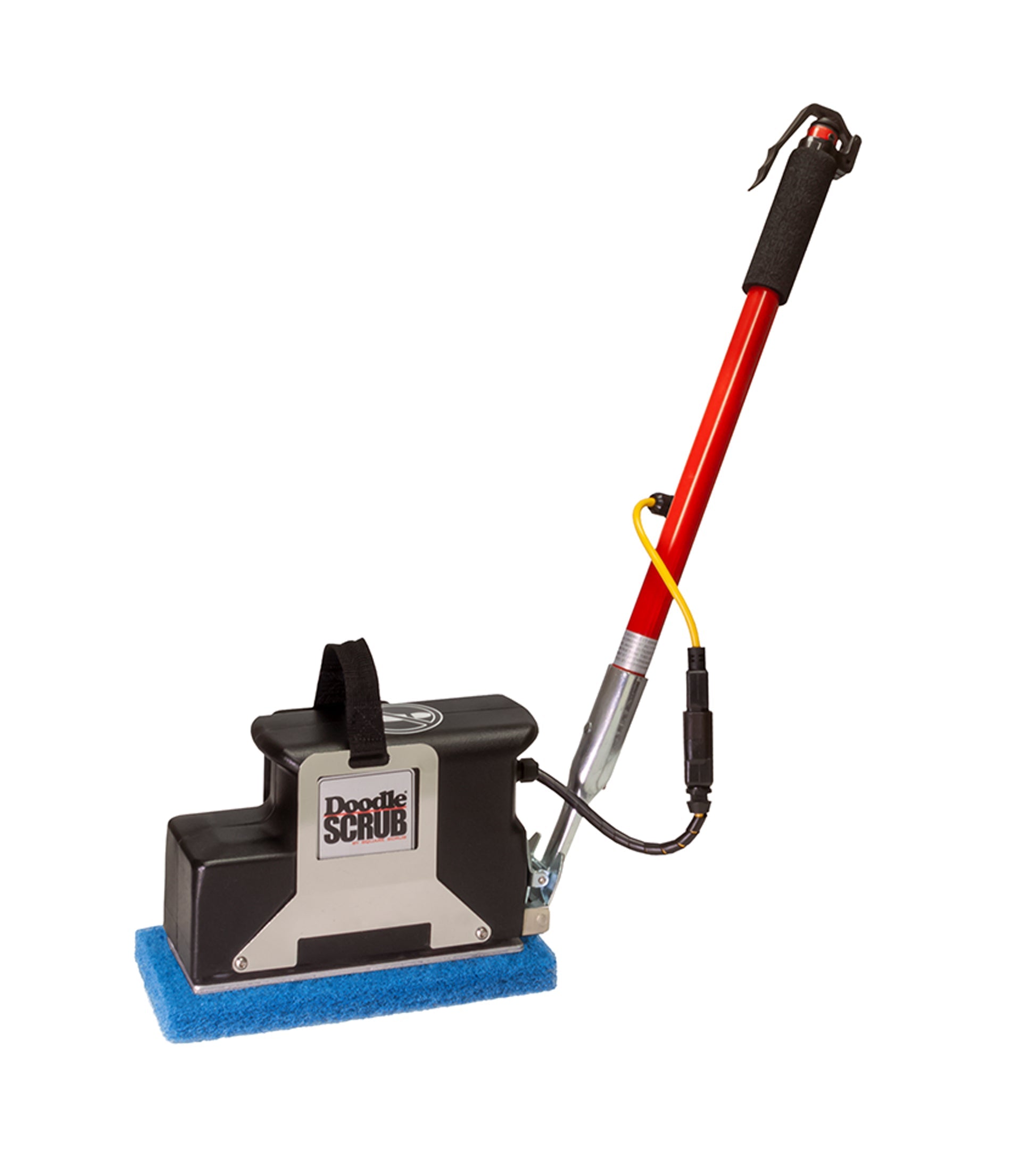 Doodle Scrub with 24" Handle - Square Scrub SS EBG-9-H24