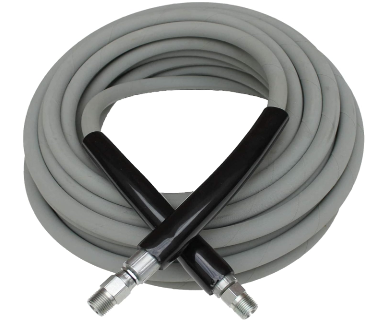 Legacy, Hose, Grey, Smooth, Non Marking, 3/8" X 50', 1 Wire, Up to 3000PSI, 8.749-935.0