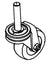 Tennant 1234625 Swivel Caster