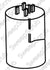 Nilfisk Advance VF999805 Capacitor