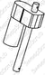 Nilfisk Advance 50950B Actuator