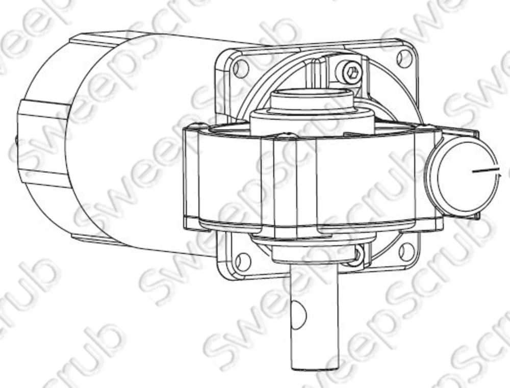 Nilfisk Advance 1466668000 Brush Motor