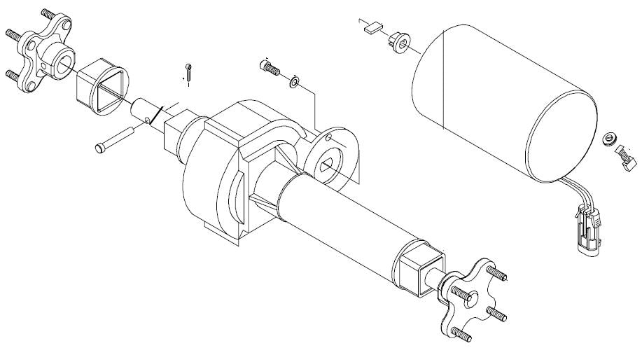 Tennant 1056000 Transaxle