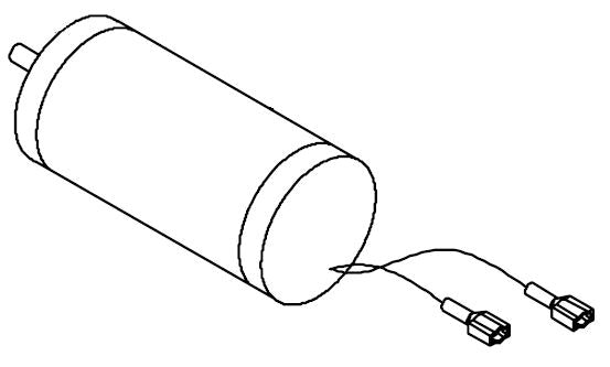 Tennant 130472 Brush Motor