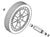 Tennant PMTR00008 Wheel Assembly