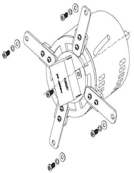 Nilfisk Advance VV78201 Motor Assembly Kit