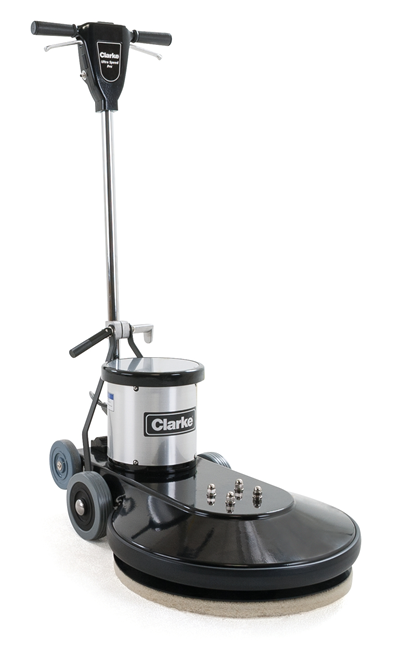 Clarke Ultra Speed Pro, Floor Burnisher, 20", 1500 RPM, No Dust Control, 50' Cord, Forward and Reverse