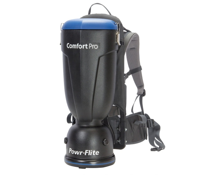 Powr-Flite Premium Comfort Pro Backpack Vacuum - 10 Quart