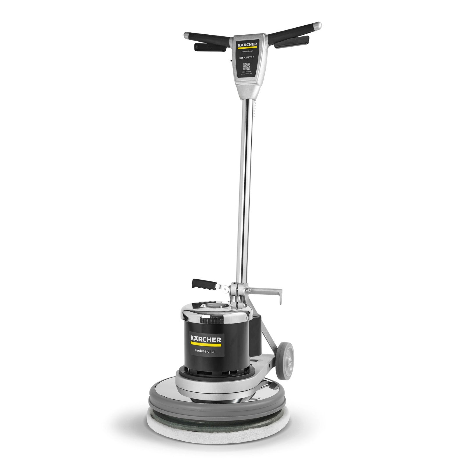 Karcher BDS 43/175 C, Floor Machine, Low Speed, 17", 91lbs, 175 RPMs, 1.5HP, 50' Cord