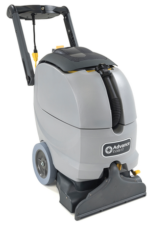 Advance ES300 & ES400 | Carpet Extractor | 9 or 12 Gallon | 16 or 18" | Pull Back or Forward/Reverse | 3 Year Warranty
