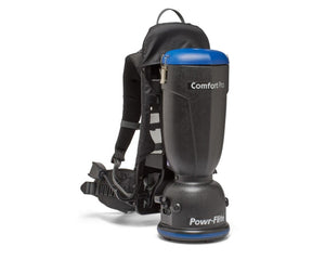 Powr-Flite Comfort Pro BP6S, Backpack Vacuum, 6QT, with Tools and Air Turbine Nozzle, 11.8lbs