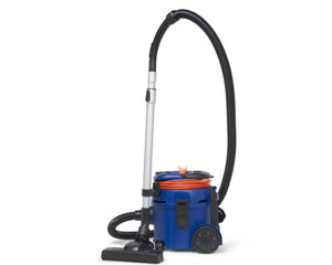 Powr-Flite Newton, Canister Vacuum, 2.6 Gallon, 13lbs, 35' Cord, With Tools, HEPA