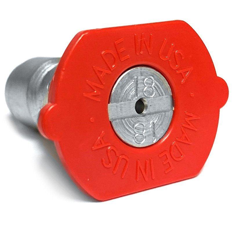 Legacy, Nozzle, Qc, 1/4", #5.0 X 0, Red, 8.726-105.0