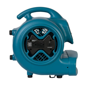 XPOWER P-600A, Air Mover, 1/3 HP, 2400 CFM, 23lbs, 3.8 AMPs, Built in GFCI