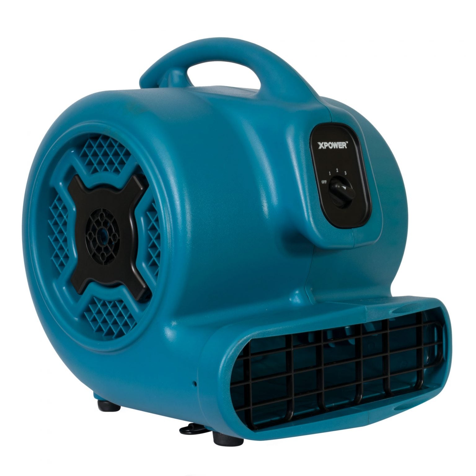 XPOWER P-800, Air Mover, 3/4 HP, 3200 CFM, Stackable, 27.5lbs, 7.5 AMPs