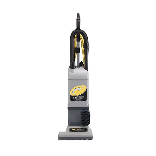 ProTeam® ProForce® 1200XP, Upright Vacuum, 12", 3.25QT, Bagged, Dual Motor, 50' Quick Change Cord, With Tools, HEPA, Operating Weight 18lbs