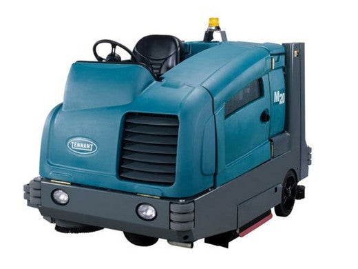 As Is Tennant M20, Floor Sweeper Scrubber, 40", 56 Gallon, Propane, Ride On, Cylindrical