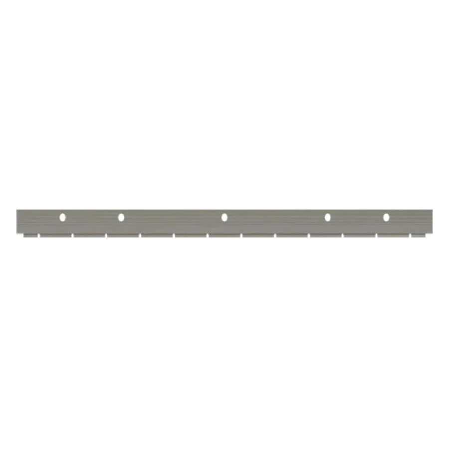 Tornado® #48403060 Slotted Front Squeegee Blade - Gray Poly