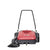 Viper PS480, Floor Sweeper, 28", Manual, Push, 10 Gallon Hopper