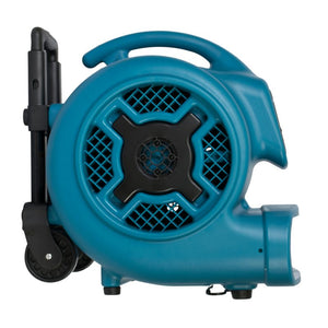 XPOWER X-830H, Air Mover, 1 HP, 3600 CFM, Telescopic Handle & Wheels, Stackable, 34.5lbs, 8.5 AMPs