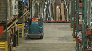 Tennant S16 | Floor Sweeper | 46" | 40 Gallon Hopper | Ride On | Battery | 3 Year Warranty
